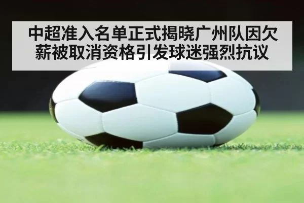 中超准入名单正式揭晓广州队因欠薪被取消资格引发球迷强烈抗议